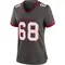 Women's Ben Bredeson Tampa Bay Buccaneers Pewter Alternate Jersey - Game