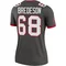 Women's Ben Bredeson Tampa Bay Buccaneers Pewter Alternate Jersey - Legend Plus Size