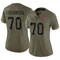 Women's Ben Chukwuma Tampa Bay Buccaneers 2022 Salute To Service Jersey - Limited Olive
