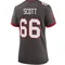 Women's Ben Scott Tampa Bay Buccaneers Pewter Alternate Jersey - Game