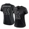 Women's Benjamin Morrison Tampa Bay Buccaneers Reflective Jersey - Limited Black