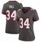 Women's Bryce Hall Tampa Bay Buccaneers Pewter Alternate Jersey - Game