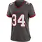 Women's Bryce Hall Tampa Bay Buccaneers Pewter Alternate Jersey - Game