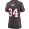 Women's Bryce Hall Tampa Bay Buccaneers Pewter Alternate Jersey - Game