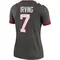 Women's Bucky Irving Tampa Bay Buccaneers Pewter Alternate Jersey - Legend Plus Size