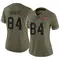 Women's Cameron Brate Tampa Bay Buccaneers 2022 Salute To Service Jersey - Limited Olive