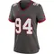 Women's Carl Nassib Tampa Bay Buccaneers Pewter Alternate Jersey - Game