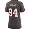 Women's Carl Nassib Tampa Bay Buccaneers Pewter Alternate Jersey - Game