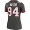 Women's Carl Nassib Tampa Bay Buccaneers Pewter Alternate Jersey - Legend Plus Size