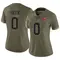 Women's Charlie Heck Tampa Bay Buccaneers 2022 Salute To Service Jersey - Limited Olive