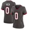Women's Charlie Heck Tampa Bay Buccaneers Pewter Alternate Jersey - Game