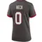 Women's Charlie Heck Tampa Bay Buccaneers Pewter Alternate Jersey - Game