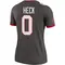 Women's Charlie Heck Tampa Bay Buccaneers Pewter Alternate Jersey - Legend Plus Size