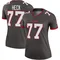 Women's Charlie Heck Tampa Bay Buccaneers Pewter Alternate Jersey - Legend Plus Size