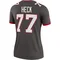 Women's Charlie Heck Tampa Bay Buccaneers Pewter Alternate Jersey - Legend Plus Size