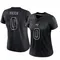Women's Charlie Heck Tampa Bay Buccaneers Reflective Jersey - Limited Black