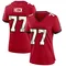 Women's Charlie Heck Tampa Bay Buccaneers Team Color Jersey - Game Red