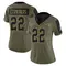 Women's Chase Edmonds Tampa Bay Buccaneers 2021 Salute To Service Jersey - Limited Olive