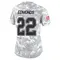 Women's Chase Edmonds Tampa Bay Buccaneers 2024 Salute to Service Jersey - Limited Arctic Camo