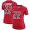 Women's Chase Edmonds Tampa Bay Buccaneers Color Rush Jersey - Legend Red Plus Size