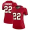 Women's Chase Edmonds Tampa Bay Buccaneers Jersey - Legend Red Plus Size