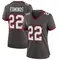Women's Chase Edmonds Tampa Bay Buccaneers Pewter Alternate Jersey - Game