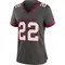 Women's Chase Edmonds Tampa Bay Buccaneers Pewter Alternate Jersey - Game