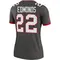Women's Chase Edmonds Tampa Bay Buccaneers Pewter Alternate Jersey - Legend Plus Size