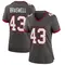 Women's Chris Braswell Tampa Bay Buccaneers Pewter Alternate Jersey - Game