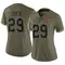 Women's Christian Izien Tampa Bay Buccaneers 2022 Salute To Service Jersey - Limited Olive