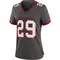 Women's Christian Izien Tampa Bay Buccaneers Pewter Alternate Jersey - Game