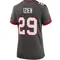 Women's Christian Izien Tampa Bay Buccaneers Pewter Alternate Jersey - Game