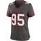 Women's C.J. Brewer Tampa Bay Buccaneers Pewter Alternate Jersey - Game