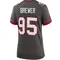 Women's C.J. Brewer Tampa Bay Buccaneers Pewter Alternate Jersey - Game