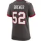 Women's C.J. Brewer Tampa Bay Buccaneers Pewter Alternate Jersey - Game