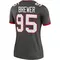 Women's C.J. Brewer Tampa Bay Buccaneers Pewter Alternate Jersey - Legend Plus Size
