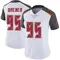 Women's C.J. Brewer Tampa Bay Buccaneers Vapor Untouchable Jersey - Limited White