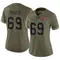 Women's Cody Mauch Tampa Bay Buccaneers 2022 Salute To Service Jersey - Limited Olive