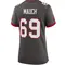 Women's Cody Mauch Tampa Bay Buccaneers Pewter Alternate Jersey - Game