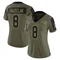 Women's Connor Bazelak Tampa Bay Buccaneers 2021 Salute To Service Jersey - Limited Olive