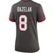 Women's Connor Bazelak Tampa Bay Buccaneers Pewter Alternate Jersey - Game
