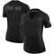 Women's Custom Tampa Bay Buccaneers 2020 Salute To Service Jersey - Limited Black
