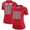 Women's Custom Tampa Bay Buccaneers Color Rush Jersey - Legend Red Plus Size