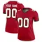 Women's Custom Tampa Bay Buccaneers Jersey - Legend Red Plus Size