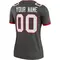 Women's Custom Tampa Bay Buccaneers Pewter Alternate Jersey - Legend Plus Size