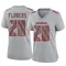 Women's Dallis Flowers Tampa Bay Buccaneers Atmosphere Fashion Jersey - Game Gray