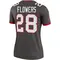 Women's Dallis Flowers Tampa Bay Buccaneers Pewter Alternate Jersey - Legend Plus Size