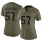 Women's Daniel Grzesiak Tampa Bay Buccaneers 2022 Salute To Service Jersey - Limited Olive