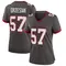 Women's Daniel Grzesiak Tampa Bay Buccaneers Pewter Alternate Jersey - Game