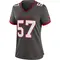 Women's Daniel Grzesiak Tampa Bay Buccaneers Pewter Alternate Jersey - Game